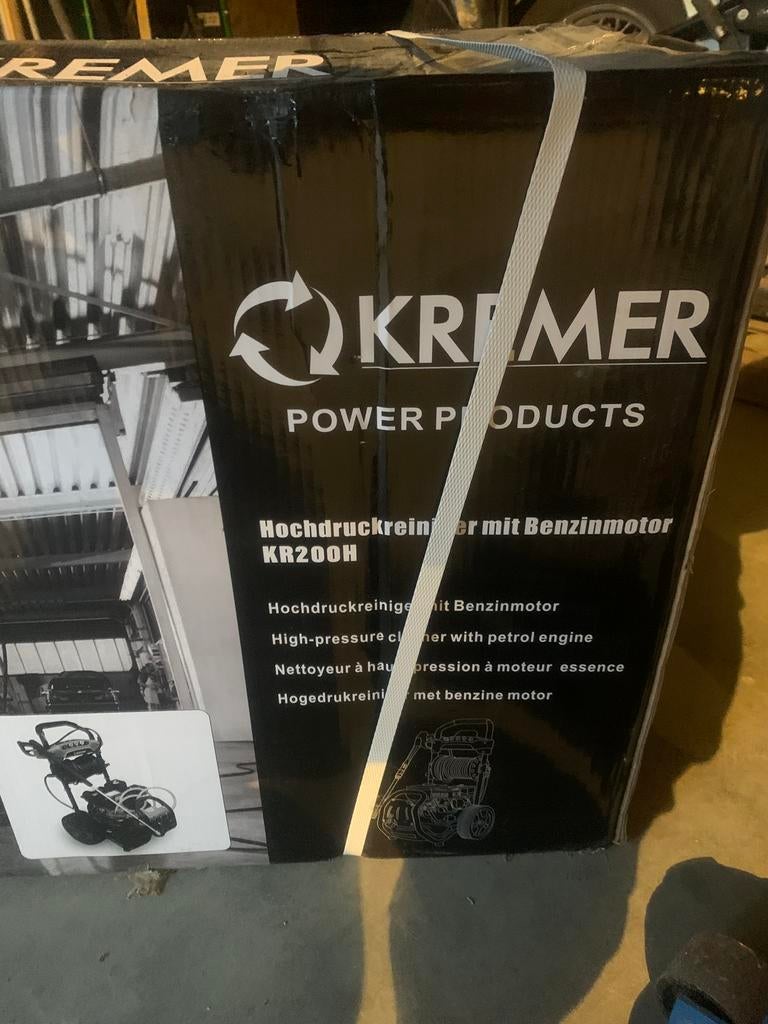 Hogedrukreiniger merk Kremer ( nieuw), Ophalen, Nieuw, Benzine