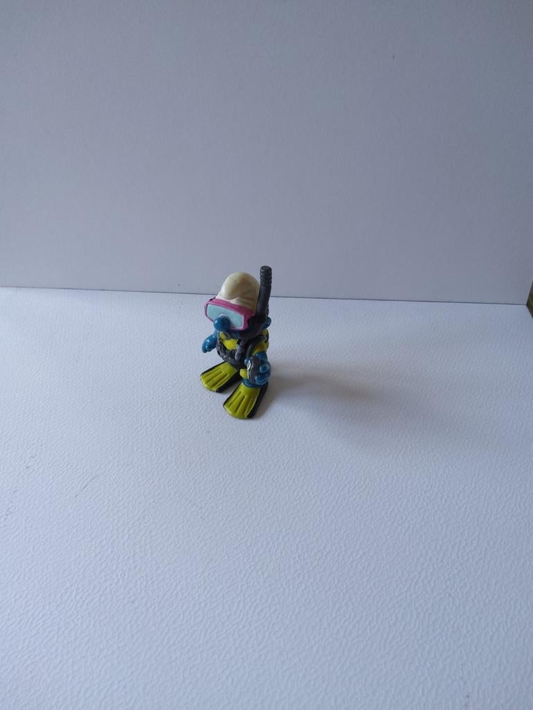 Schtroumpf Plongeur 2, Enlèvement ou Envoi, Comme neuf, Poupée, Figurine ou Peluche