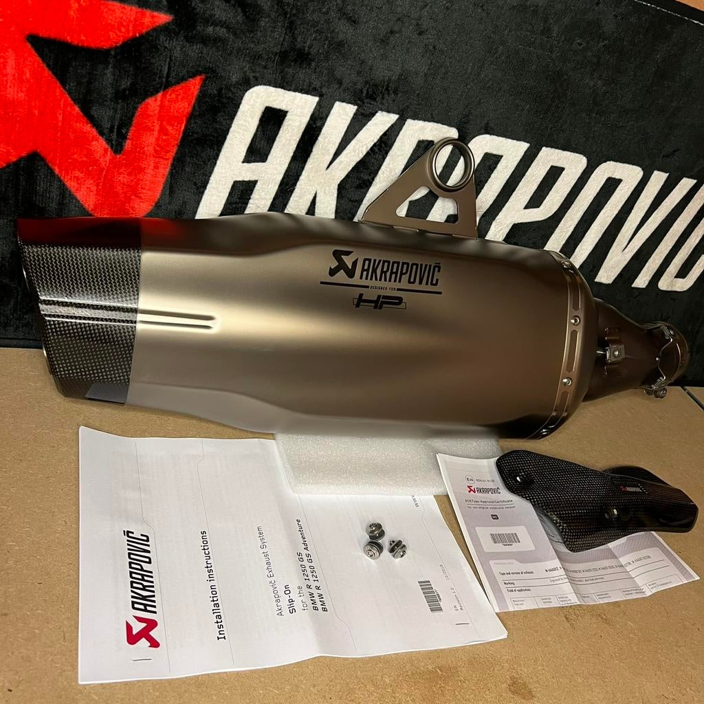SOLD// Akrapovic HP Titanium -BMW R1250GS/ R1200GS GSA LC, Motoren, Ophalen
