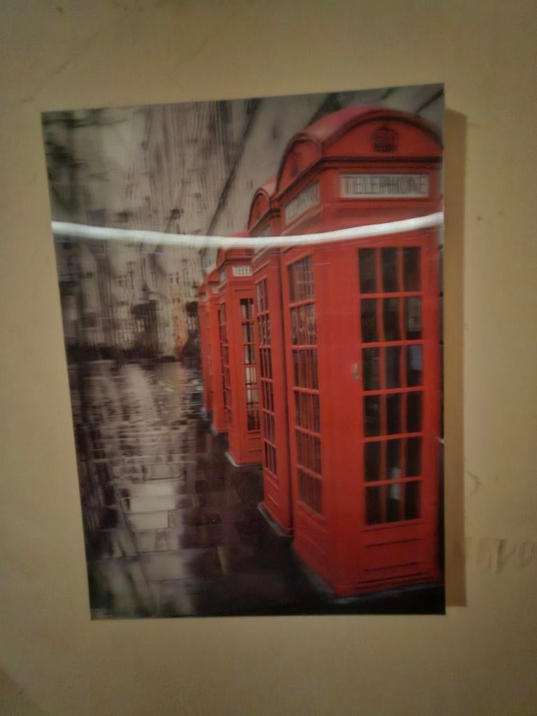 3 3D kaders London, Ophalen of Verzenden, Zo goed als nieuw