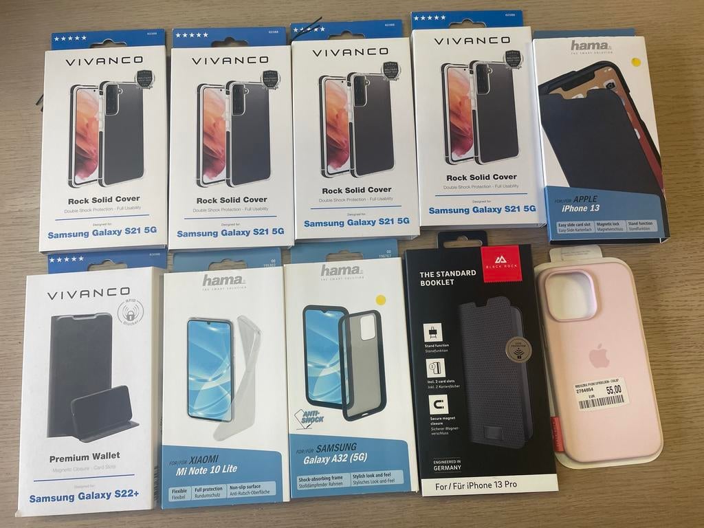 mobiele telefoonhoesje 10 stuks totaal voor 20€, Enlèvement, Neuf, Autres modèles