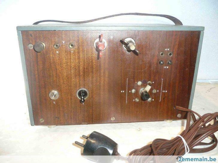 transfo alimentation 6V-12V avec sélecteur rotatif tension, Ophalen of Verzenden, Gebruikt