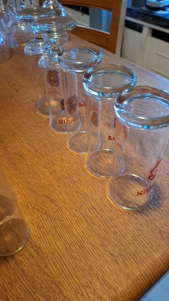 Bierglazen Primus Haacht, Ophalen, Glas of Glazen, Effen, Glas