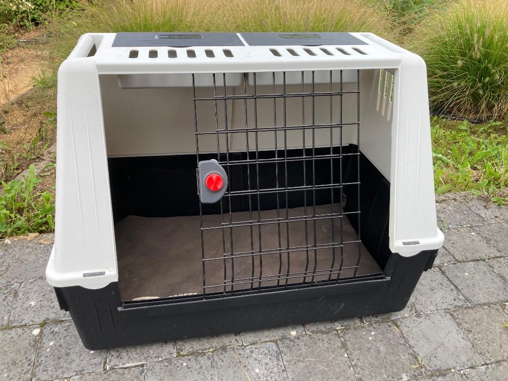Honden reis bench, Dieren en Toebehoren, Ophalen, Zo goed als nieuw