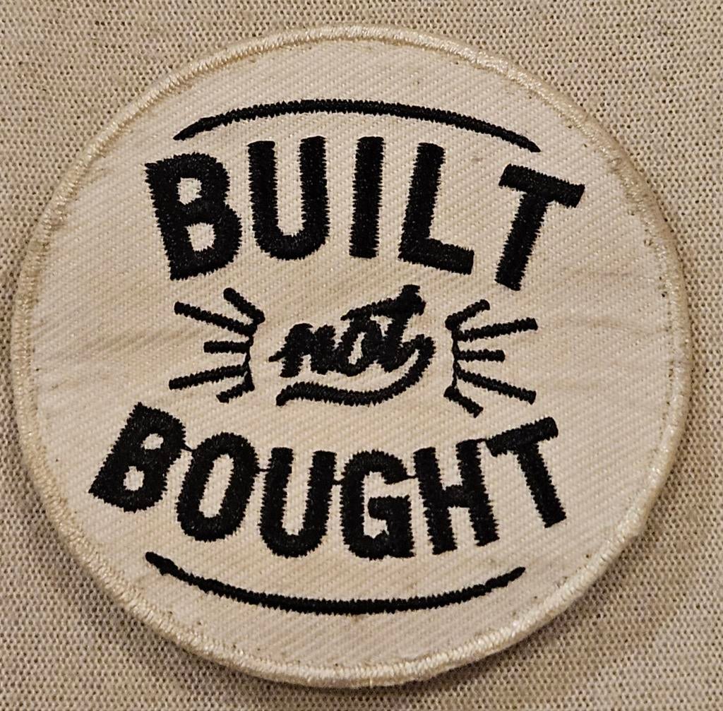 Patch construit et non acheté
Il s'agit d'un « Bu » brodé, Enlèvement ou Envoi
