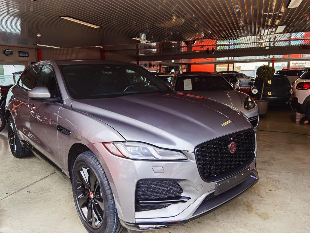 Jaguar F-PACE..1ER PROP..60000KM..HISTORIQUE..TVA DEDUC..., Cuir, Argent ou Gris, Achat, Euro 6