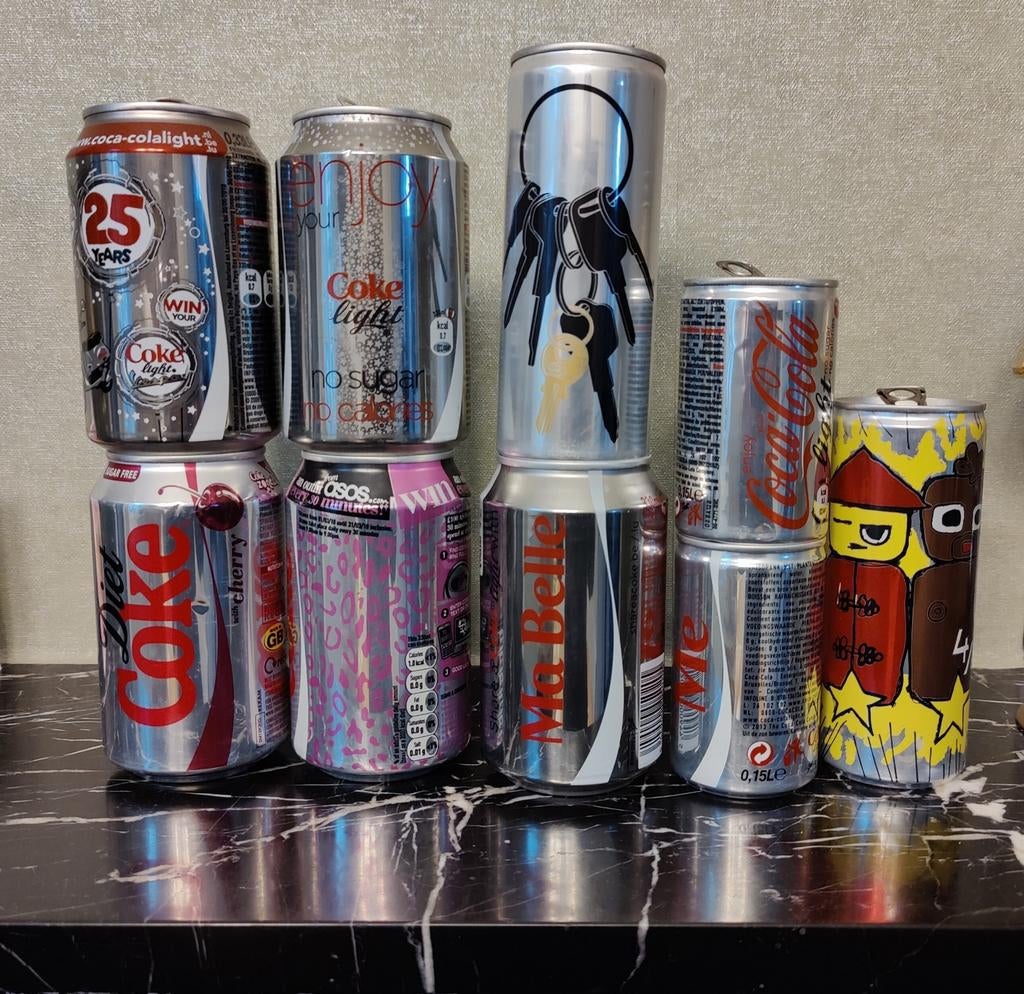 Coca Cola blik, Verzamelen, Ophalen of Verzenden, Gebruikt