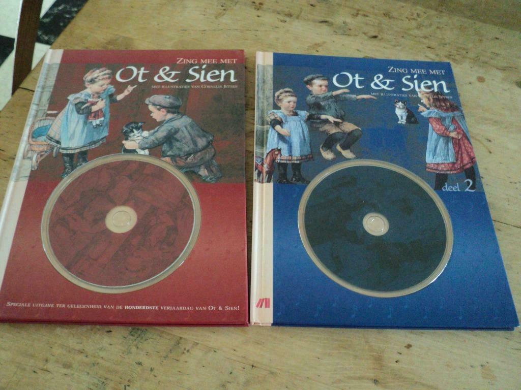 boeken zing mee met OT EN SIEN deel 1 + 2, Enlèvement ou Envoi, Comme neuf