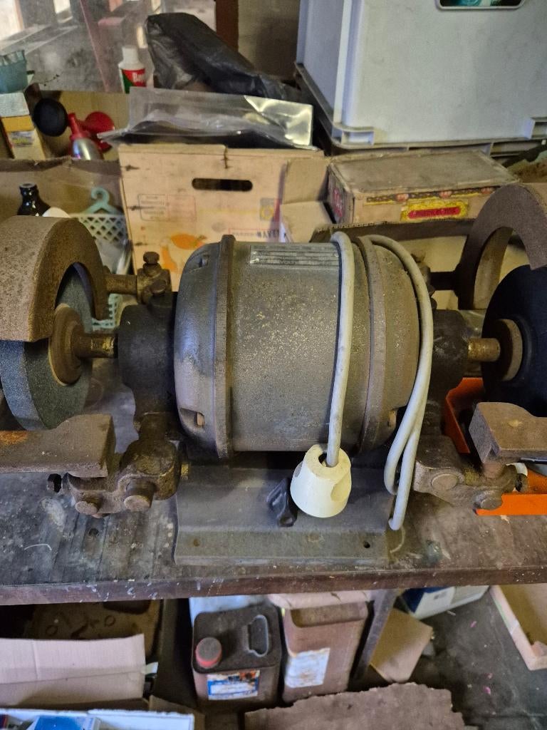 meuleuse, Enlèvement, Utilisé, Banc de travail
