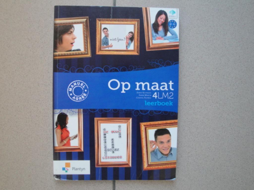 Op maat 4LM2 leerboek de Plantyn, Enlèvement ou Envoi, Plantyn, Néerlandais, Utilisé