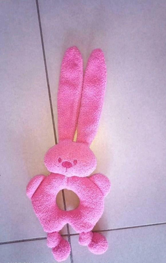 Knuffel Nattou Rammelaar, Kinderen en Baby's, Speelgoed | Knuffels en Pluche, Ophalen of Verzenden, Gebruikt, Overige typen