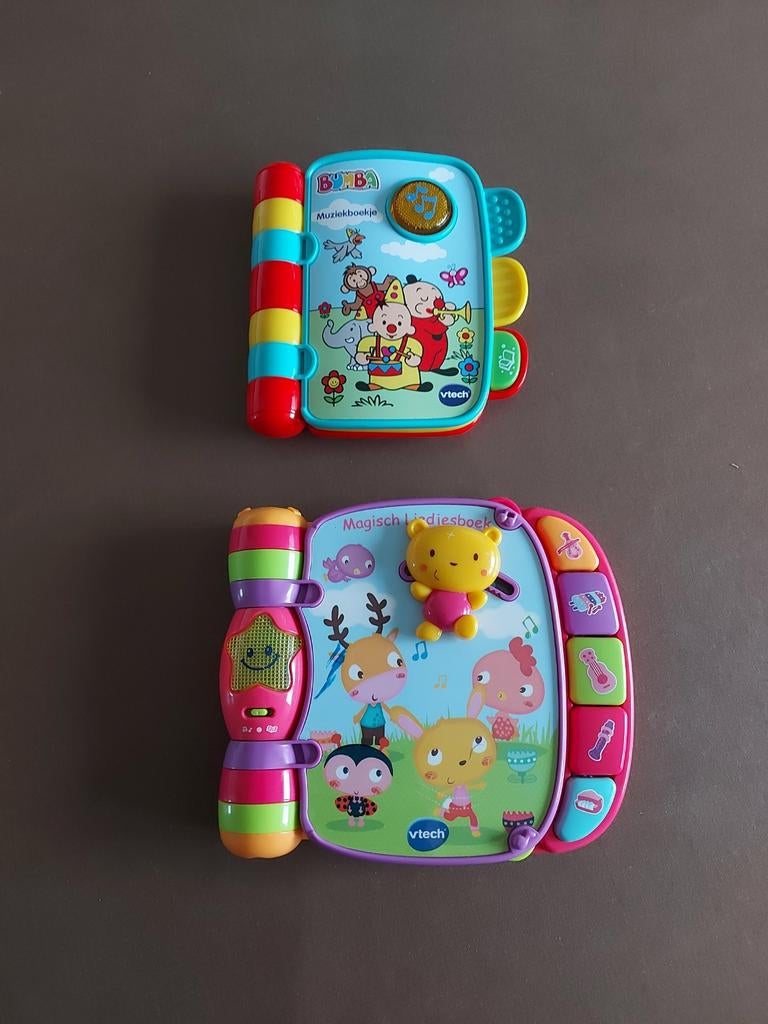 2 vtech muziekboekjes, Enlèvement ou Envoi, Comme neuf