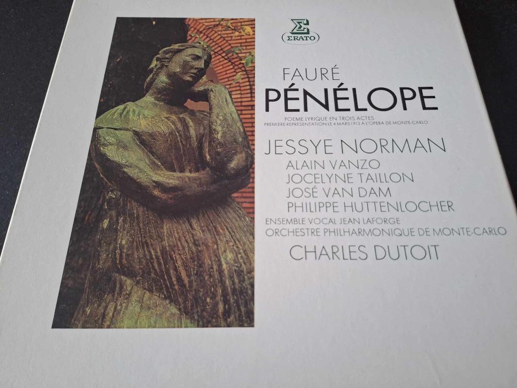 Fauré / Dutoit - Norman - Pénélope Box 3 x Lp's Vinyl, 12 pouces, Enlèvement ou Envoi, Utilisé, Romantique