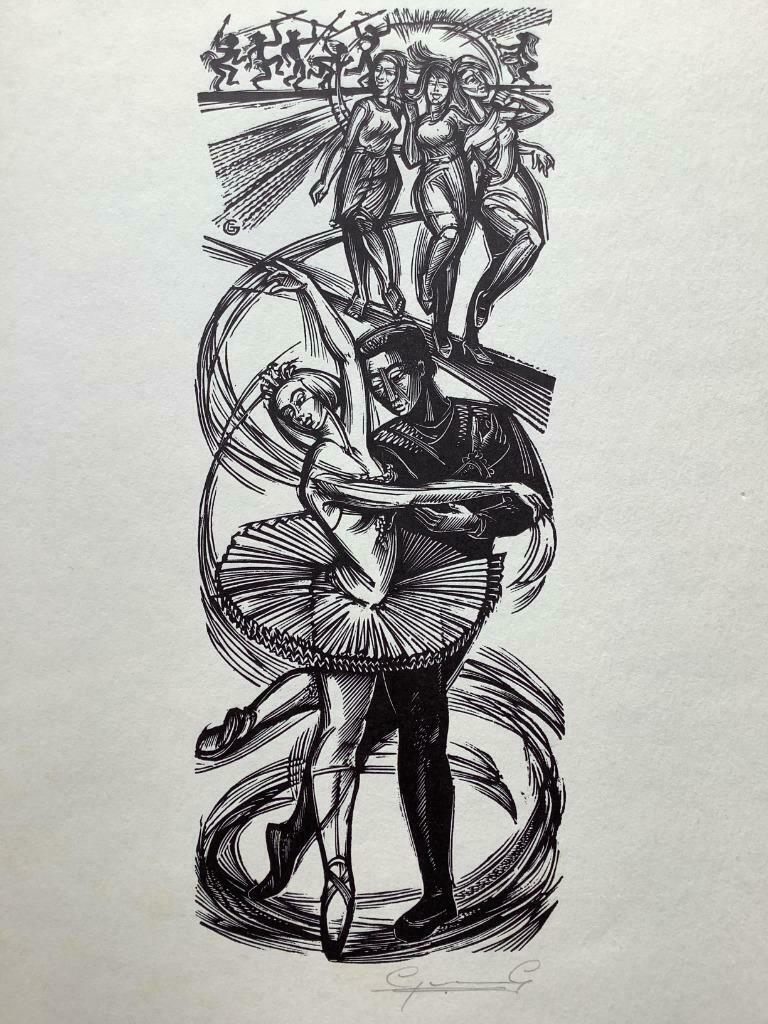 houtsnede Gerard Gaudaen (1927-2003), Antiek en Kunst, Ophalen of Verzenden