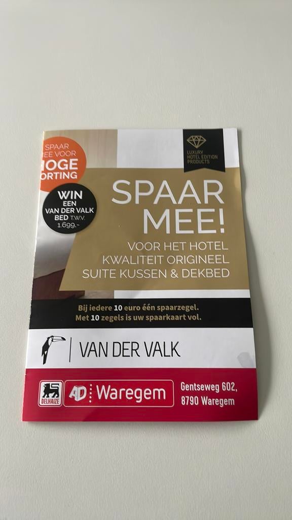 9 Delhaize zegels dekbedden en kussens, Enlèvement ou Envoi