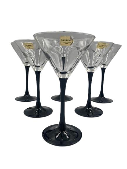 Luminarc Martini Cocktail Glazen (set 6 glazen), Keukies Shop, Overige typen, Zo goed als nieuw, Info@keukiesshop.com