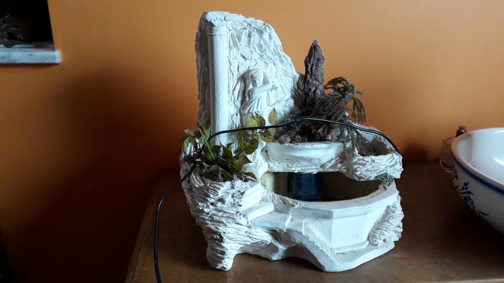 binnen fontein, Ophalen, Gebruikt