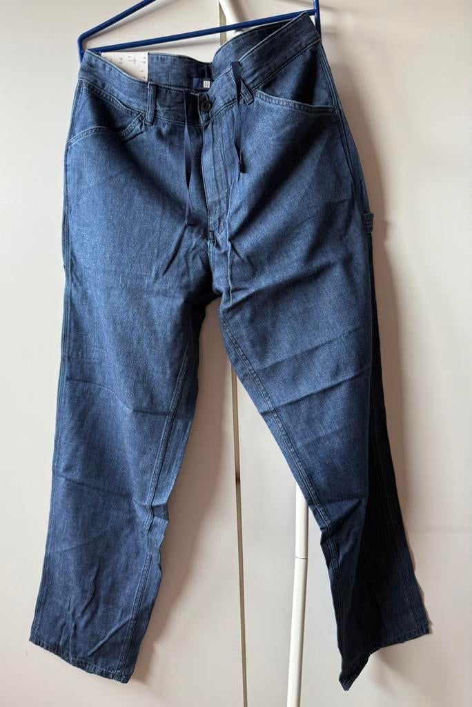NIEUWE Uniqlo Blauwe Broek, Uniqlo, Nieuw, Ophalen of Verzenden, Maat 48/50 (M)