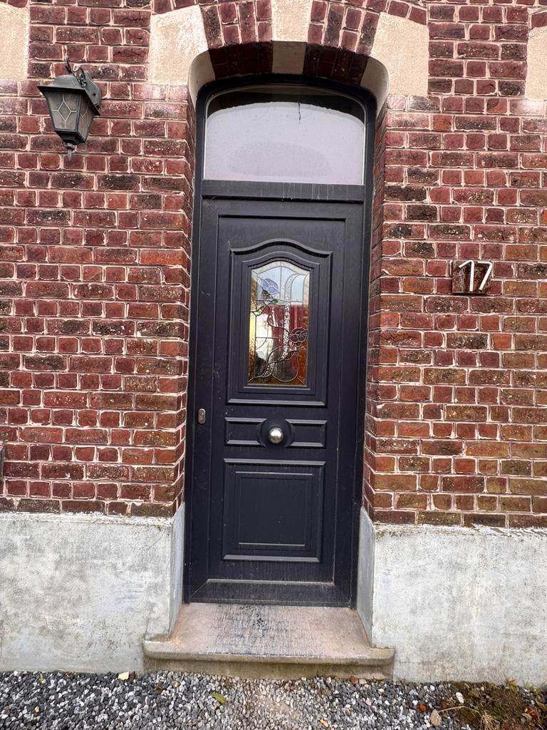 Voordeur PVC, Doe-het-zelf en Bouw, Ophalen, Gebruikt, 80 tot 100 cm, 215 cm of meer