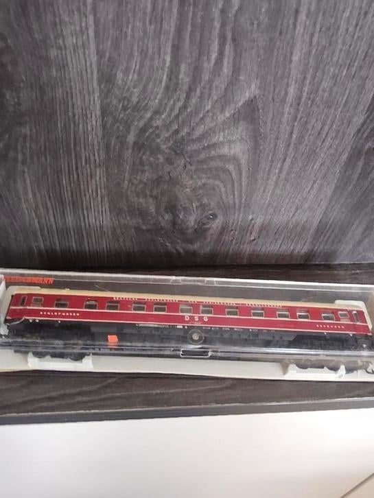 Voiture-lits FLEISCHMANN 5106, Hobby & Loisirs créatifs, Trains miniatures | HO, Comme neuf, Fleischmann, Enlèvement ou Envoi