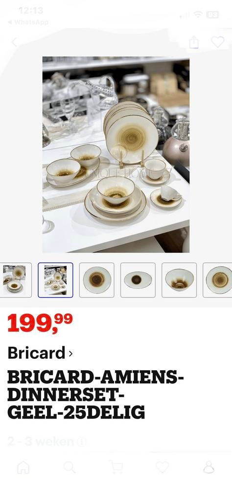 Service de 25 pièces, Maison & Meubles, Enlèvement, Neuf, Porcelaine, Service complet
