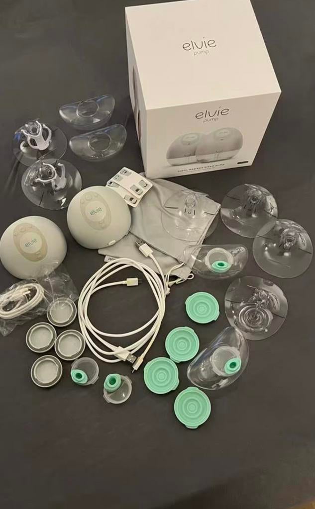 BIJNA NIEUW Elvie Pump 2 volledig gereinigd ready to go!, Ophalen, Zo goed als nieuw