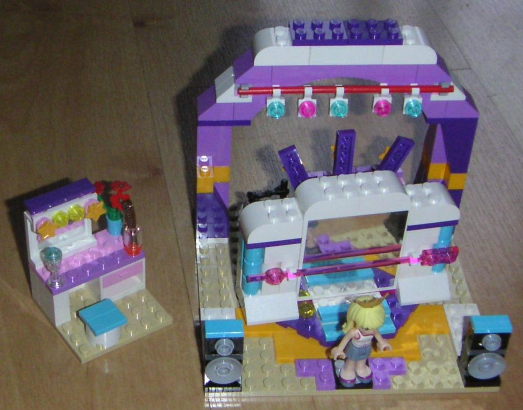 LEGO FRIENDS 41004 muziek- en dansstudio uit 2013, Ophalen of Verzenden, Zo goed als nieuw, Complete set, Lego