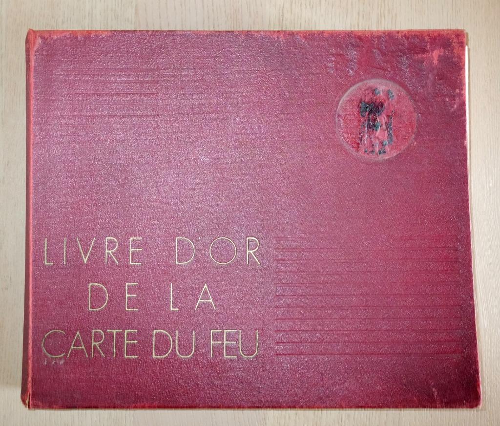Livre d'or de la carte du feu, Enlèvement ou Envoi, 19e siècle, Diverse auteurs, Utilisé