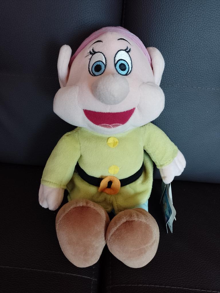 Pluchen kabouter Dopey van Disney, Enlèvement ou Envoi, Blanche-Neige ou Belle au Bois Dormant, Neuf, Statue ou Figurine