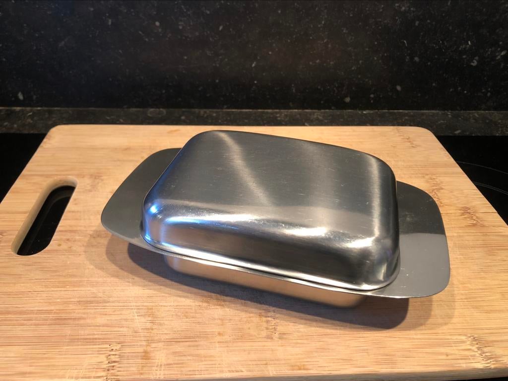 vintage ALESSI botervlootje 18/8 inox, Enlèvement ou Envoi, Utilisé, Autres types