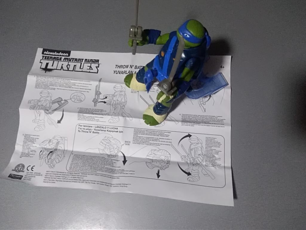 Tortue Ninja Leo, Enlèvement ou Envoi, Utilisé