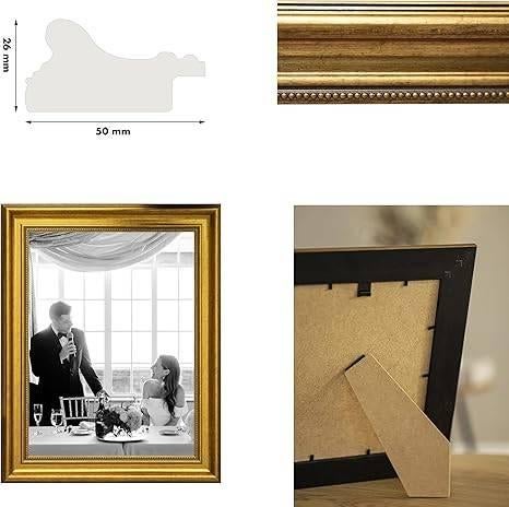 Fotolijst | A4 | barok Stijl | GRATIS LEVERING, -, Verzenden, -, Nieuw