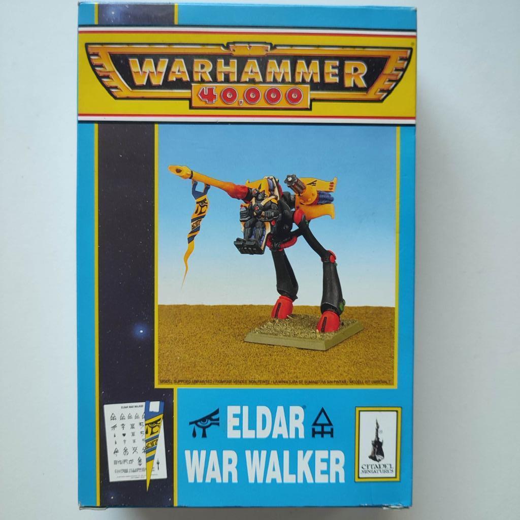 Eldar War Walker MkI.2, Ophalen of Verzenden, Zo goed als nieuw, Warhammer 40000, Figuurtje(s)