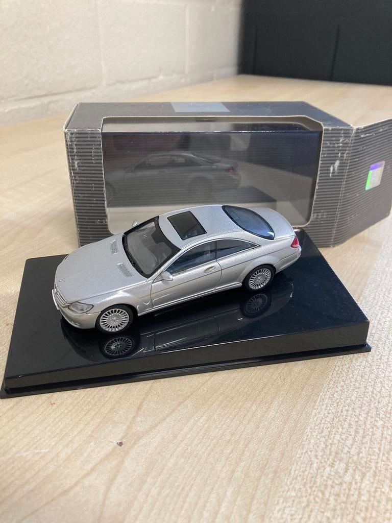 Mercedes CL argent métallisé Autoart 1:43, Enlèvement ou Envoi, Comme neuf