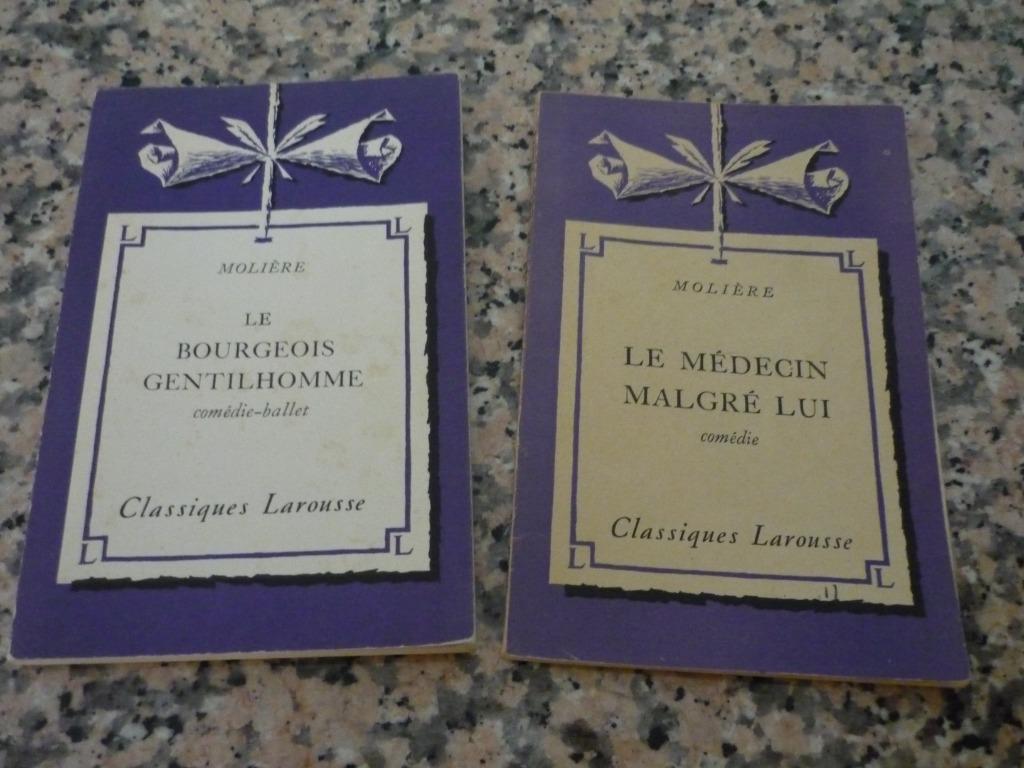 Livres classiques scolaires - Molière, Livres, Larousse, Enlèvement ou Envoi, Français, Utilisé