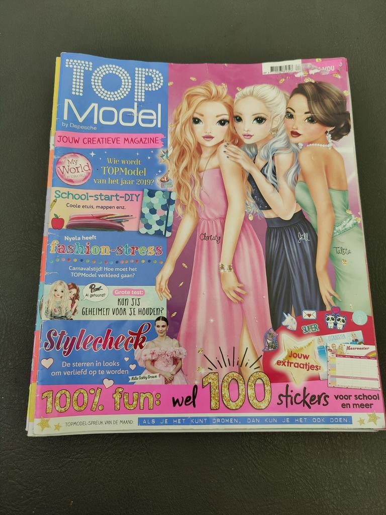 Top model magazines, Boeken, Ophalen, Gelezen