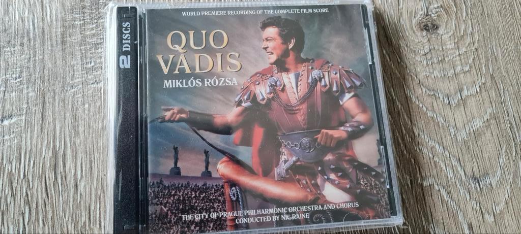 Quo Vadis. 2 CD's. Miklos Rózsa., Ophalen of Verzenden