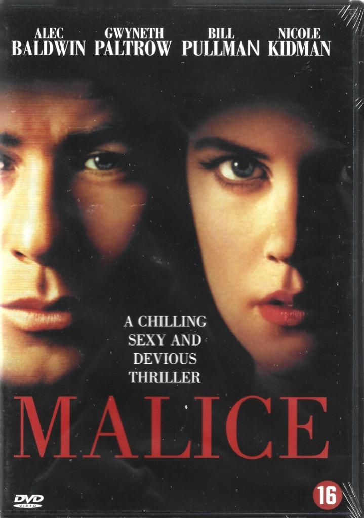 malice, Cd's en Dvd's, Dvd's | Thrillers en Misdaad, Nieuw in verpakking, Actiethriller, Vanaf 16 jaar, Ophalen of Verzenden