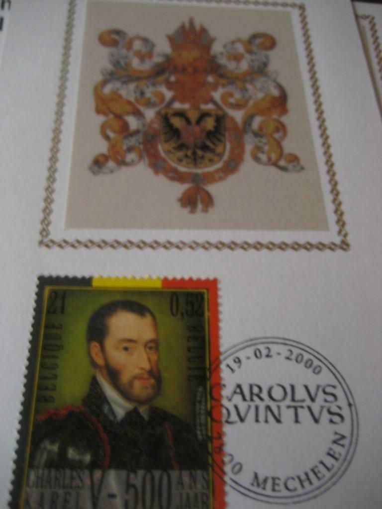 zegel 2888 FDC z/s eerstedagstempel op zijde, Enlèvement ou Envoi, Maison royale