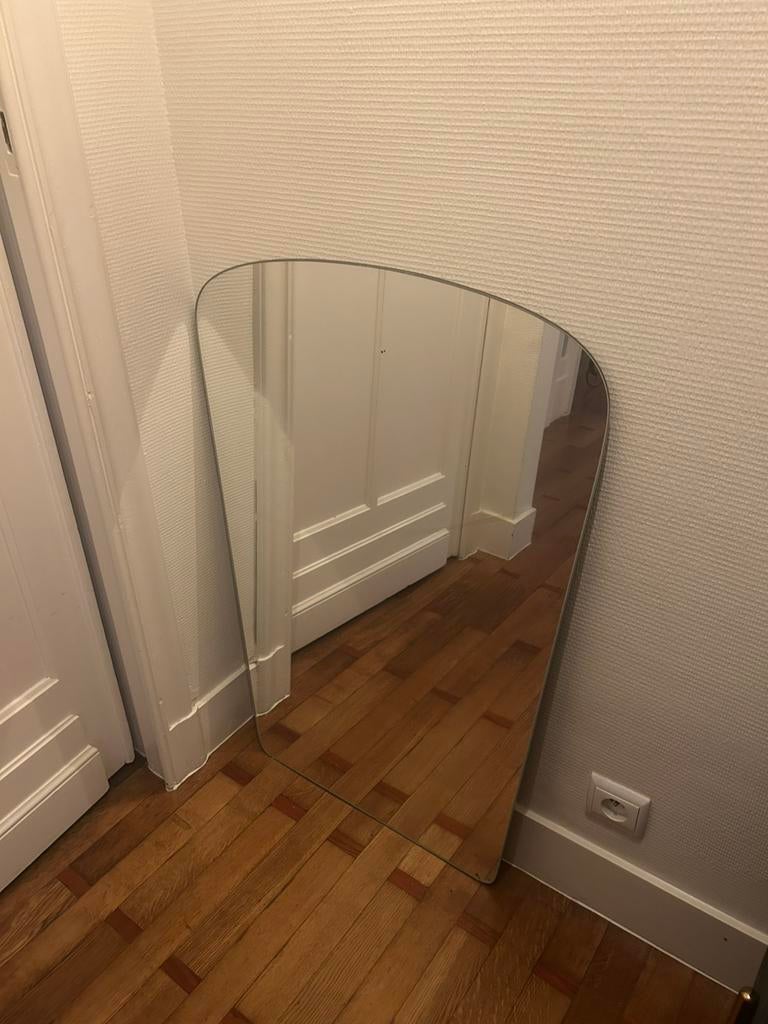 Arched mirrow/ vintage spiegel / miroir arché, Ophalen, Gebruikt