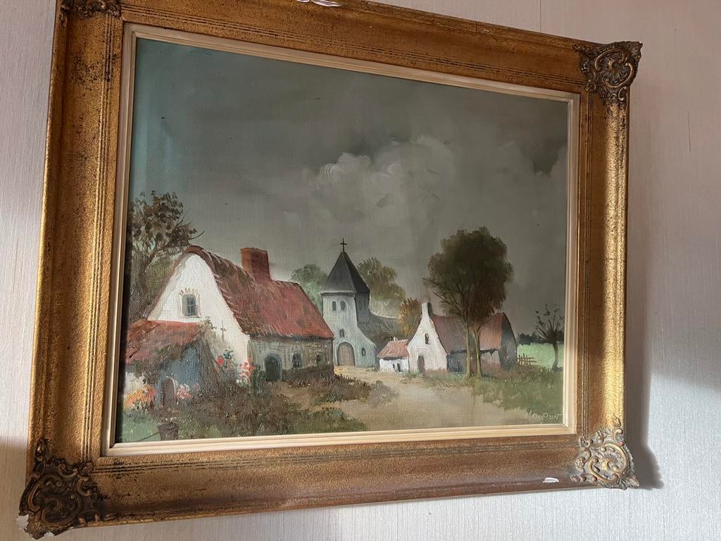 Peinture de M. Deprest, Enlèvement