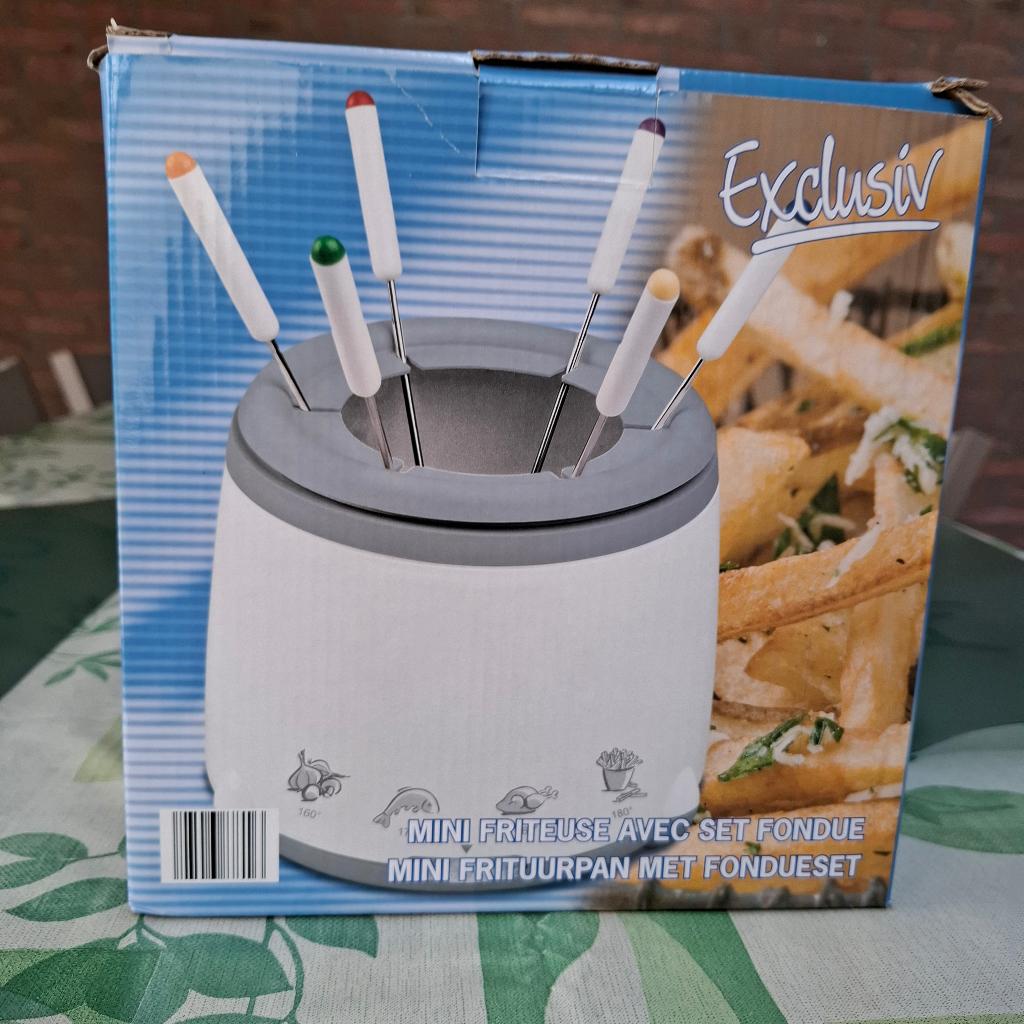 Mini frituurpan, Ophalen, Nieuw