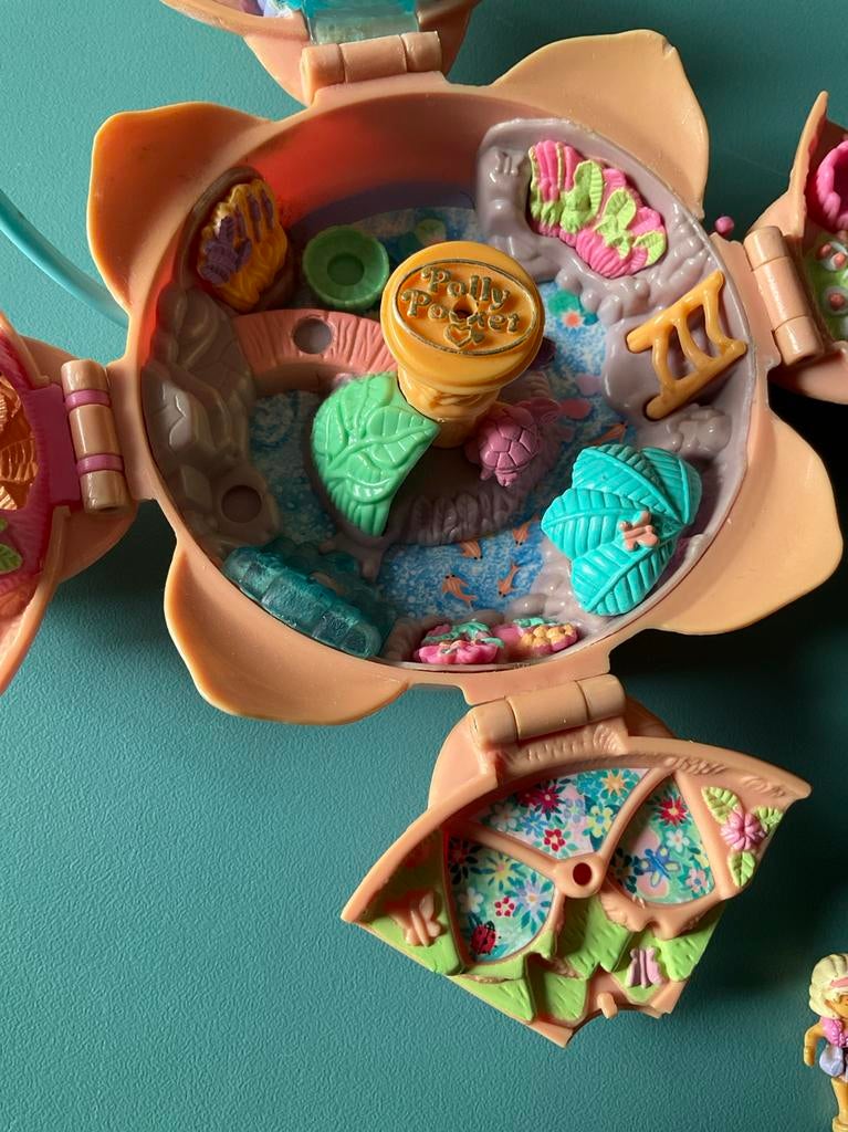 Vintage Polly Pocket Fountain Fantasy van 1995, Ophalen of Verzenden, Gebruikt