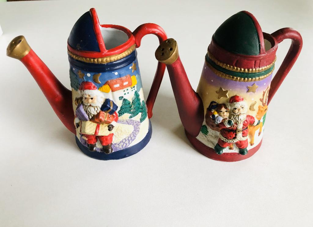 2 stenen kerst bierpotten, Enlèvement ou Envoi, Comme neuf