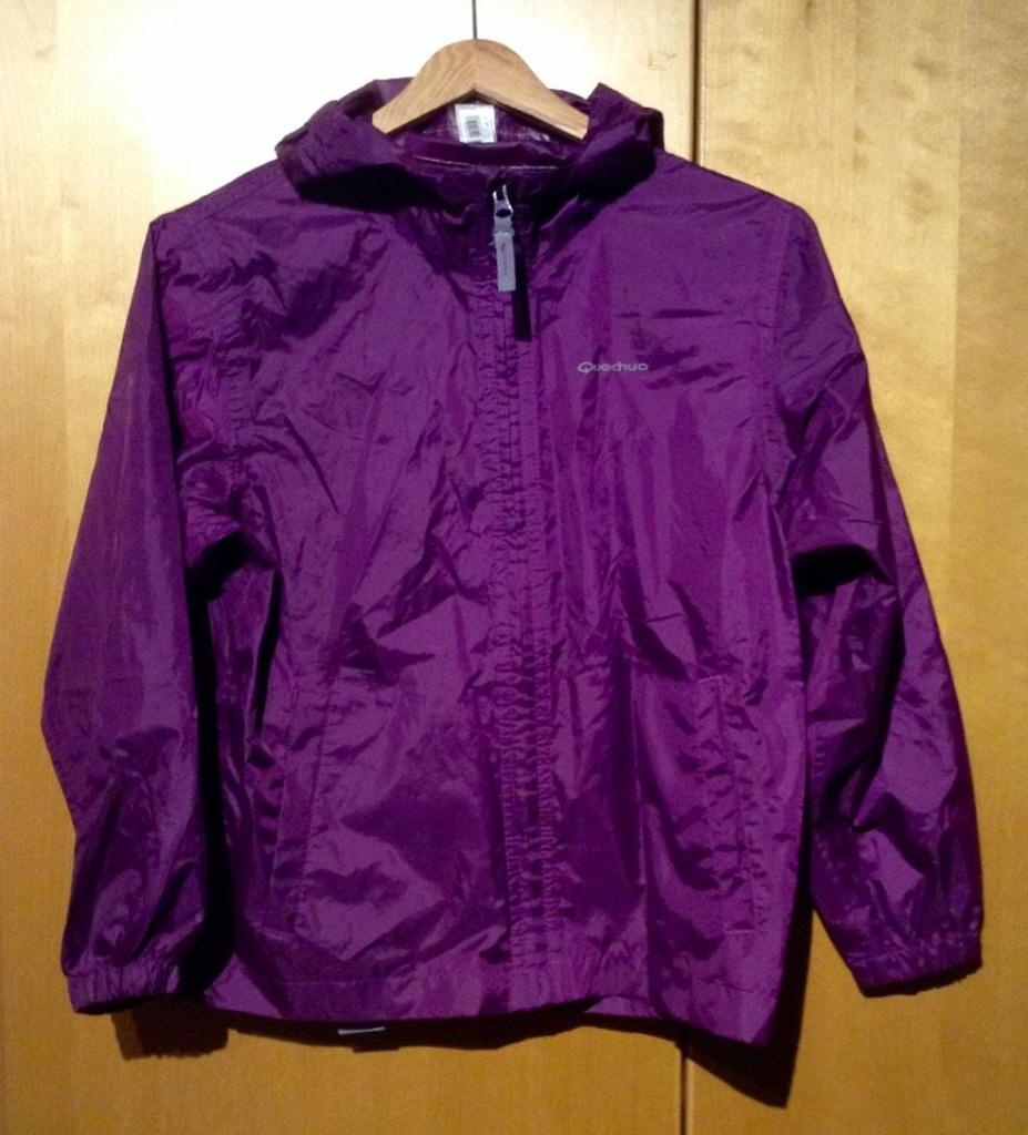 Regenjas voor meisjes van 10 jaar, Kinderen en Baby's, Quechua, Meisje, Trui of Vest, Ophalen of Verzenden