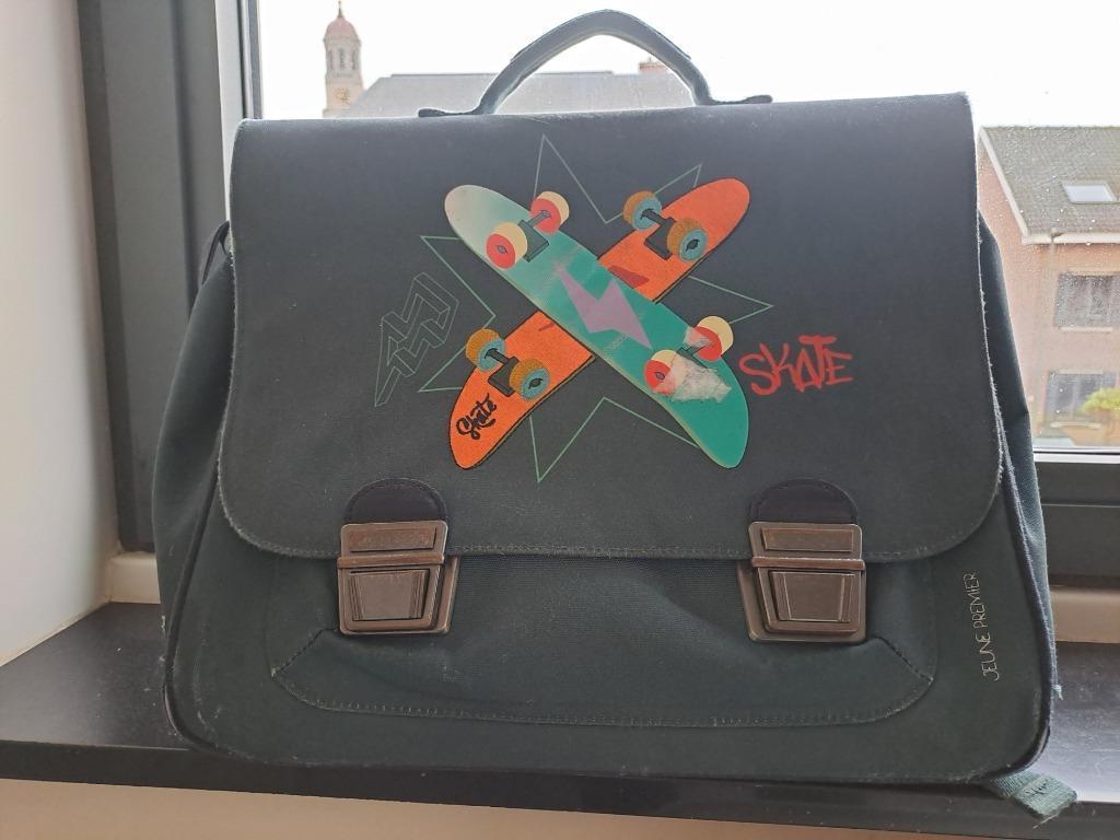 schooltas, Ophalen, Aktetas of Boekentas, 30 tot 40 cm, Groen