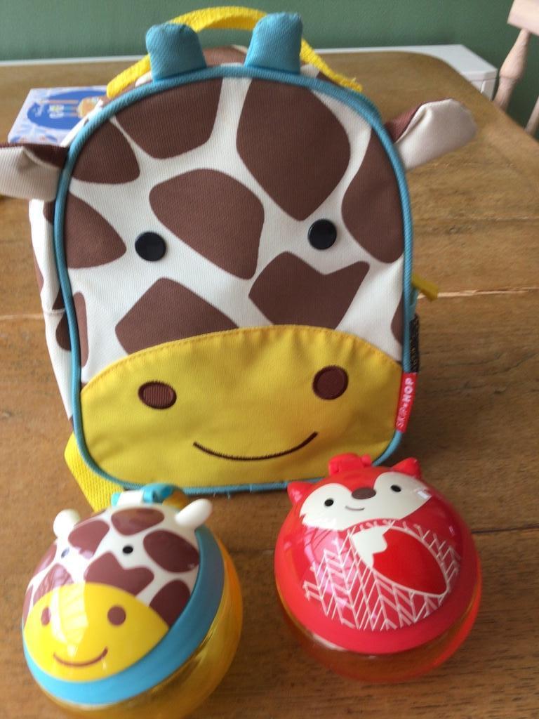 Skip Hop rugzakje en snackdoosjes, Kinderen en Baby's, Ophalen, Zo goed als nieuw