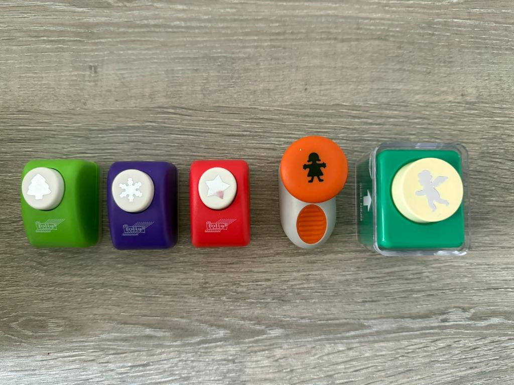 Figuurponsen (5 stuks), Hobby en Vrije tijd, Ophalen of Verzenden, Zo goed als nieuw, Gereedschap of Accessoires