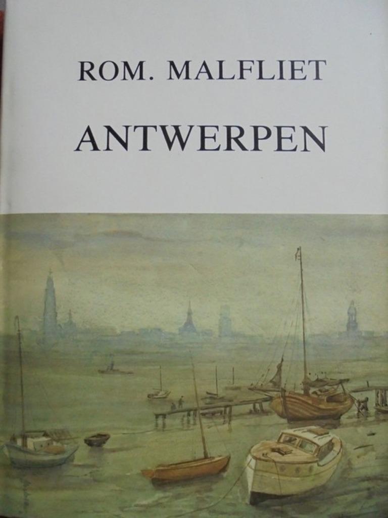 Romain Malfliet  1   1910 - 2006   Etsen Antwerpen, Envoi, Neuf, Peinture et dessin