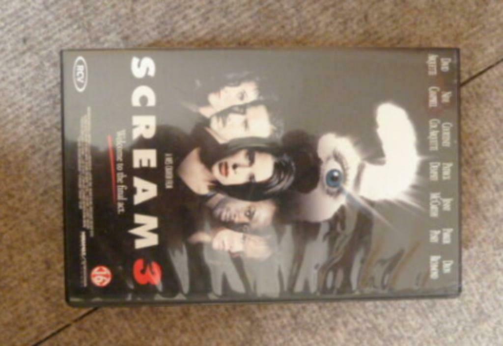 VHS video casette SCREAM 3 welcome to the final act, Tous les âges, Enlèvement ou Envoi, Autres genres
